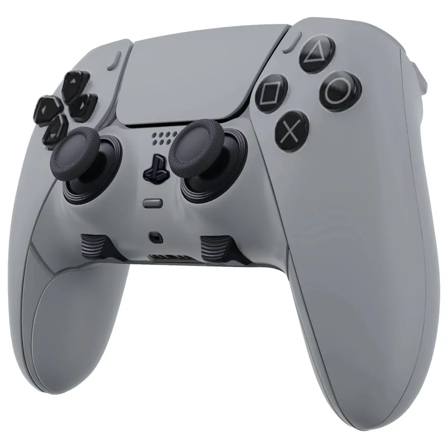 DUALSENSE EDGE PS5 / PC CUSTOMIZZATO “TOTAL GREY” - KIT TASTI ORIGINALE