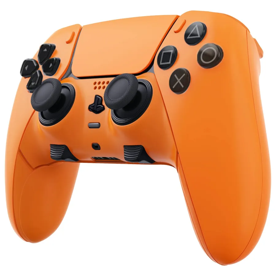DUALSENSE EDGE PS5 / PC CUSTOMIZZATO “TOTAL ORANGE SHELL” – INSTALLAZIONE KIT TASTI ORIGINALI