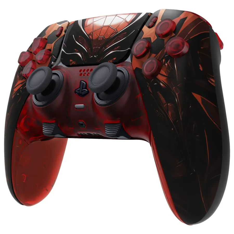 DUALSENSE EDGE PS5 / PC CUSTOM ESTETICA COMPLETA UOMO RAGNO